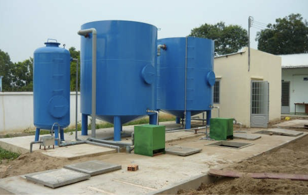 Hệ thống xử lý nước thải bệnh viện huyện Tân Uyên