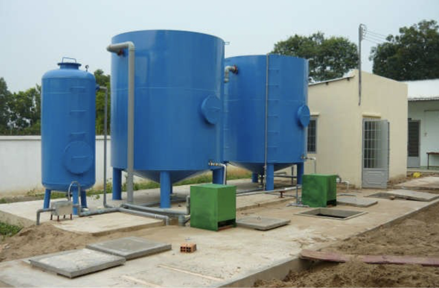 Hệ thống xử lý nước thải bệnh viện huyện Tân Uyên