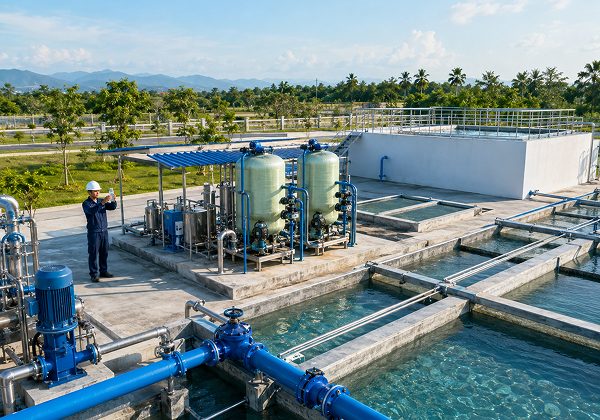 Các công đoạn chính trong hệ thống xử lý nước thải
